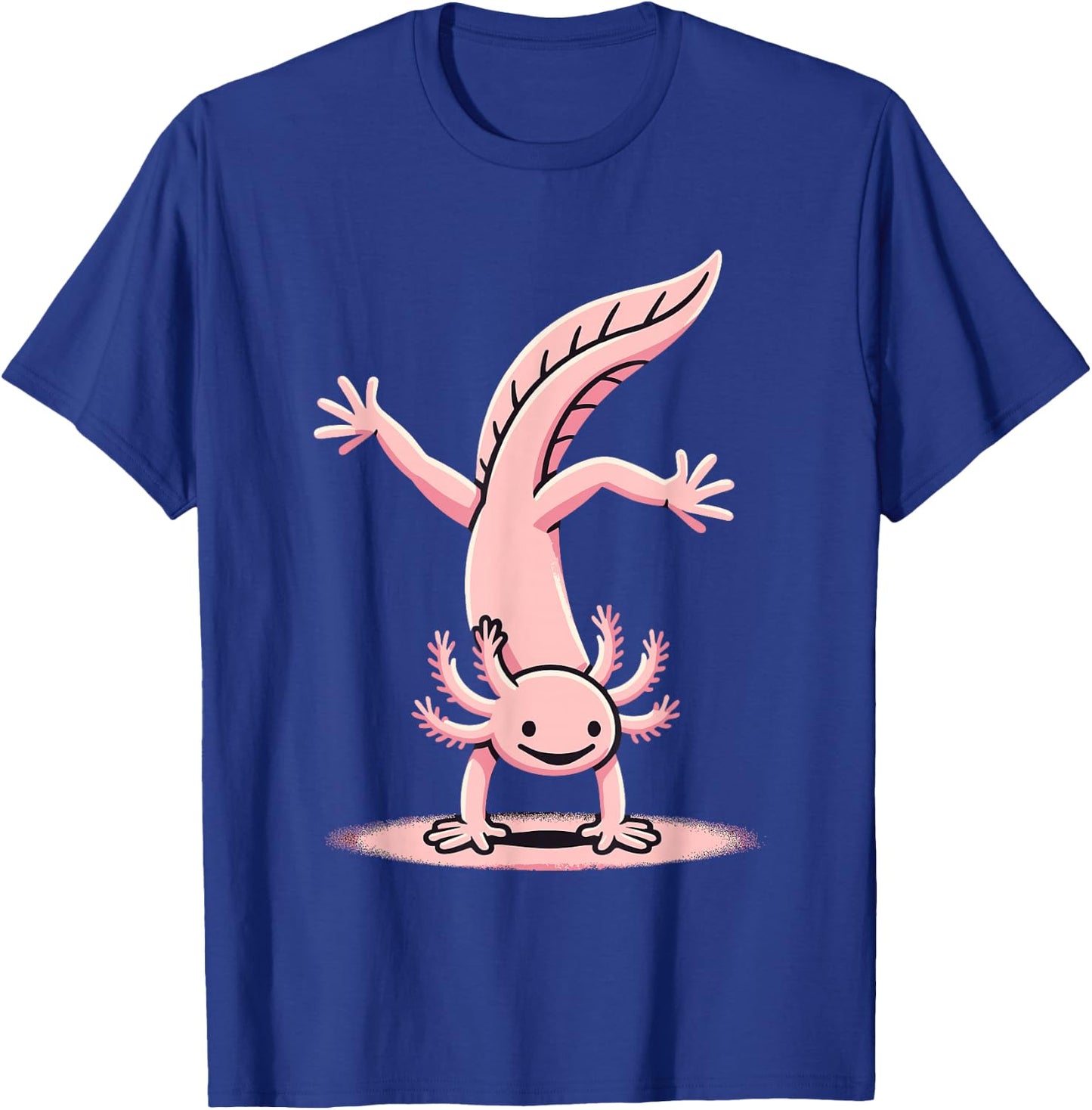 Axolotl Acrobatics Cartwheel Acrobat for Gymnastics Lover T-Shirt - T-Shirt | Royal