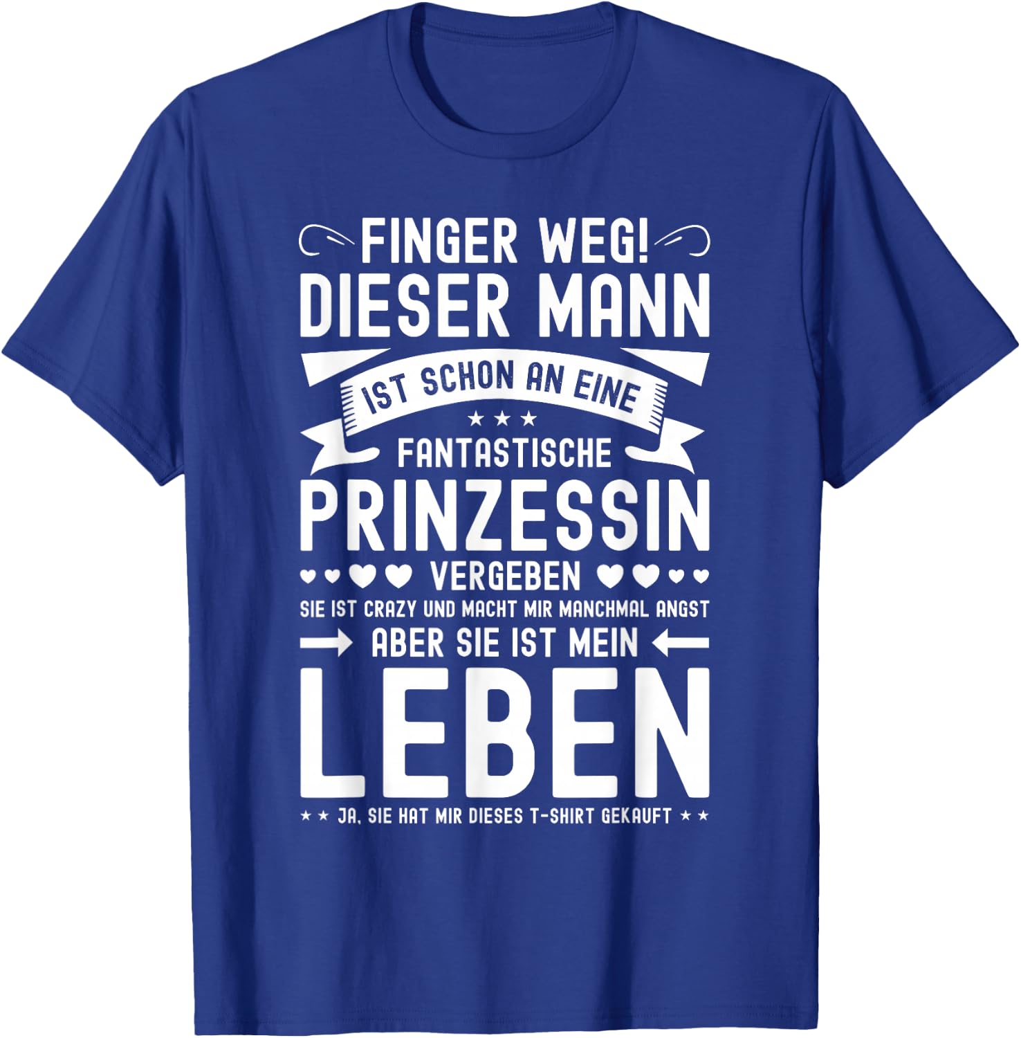 Finger Weg Dieser Mann Ist Vergeben - Partner Mann , black T-Shirt - T-Shirt | Royal