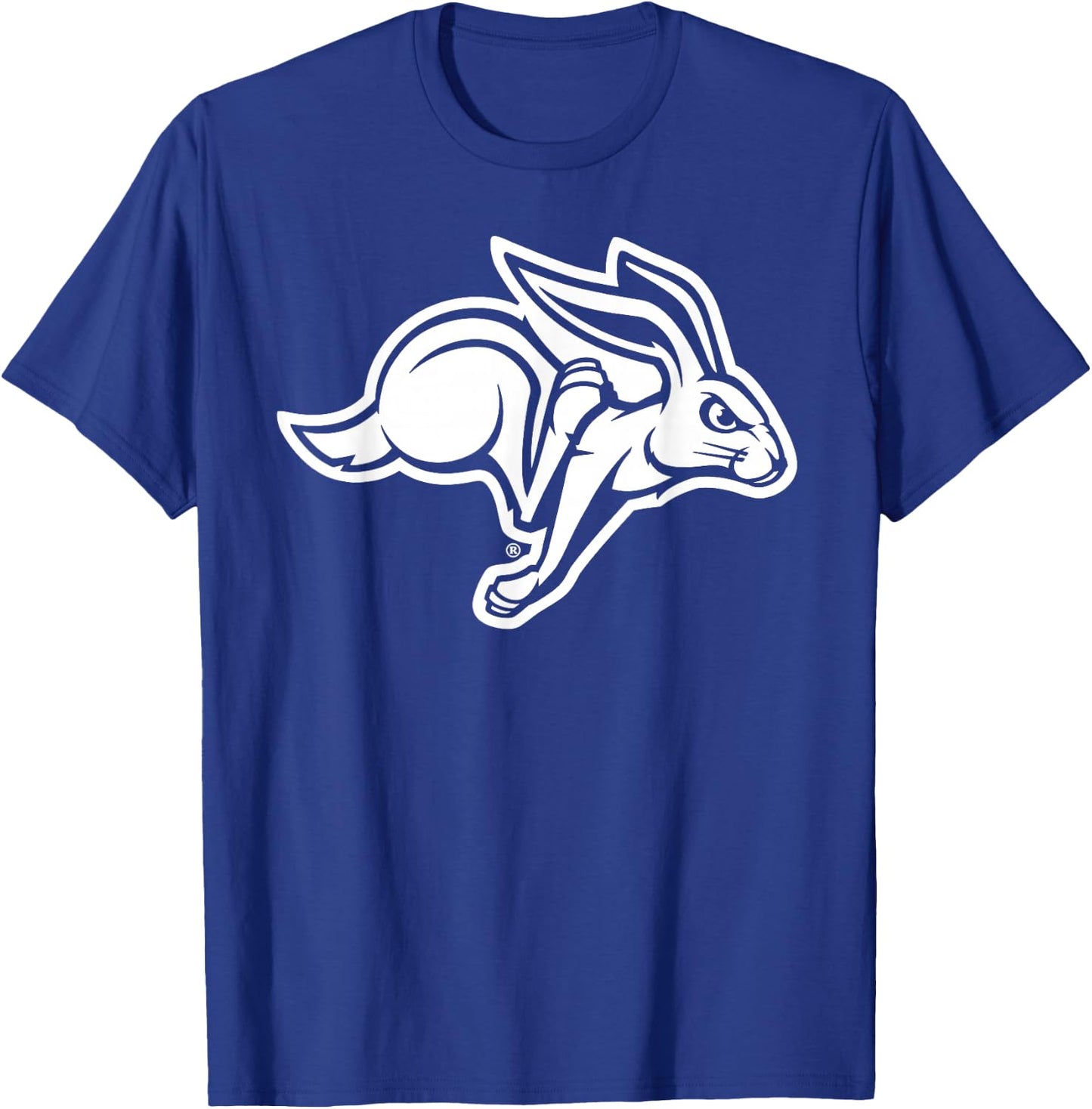 South Dakota State Jackrabbits Two Tone Black T-Shirt - T-Shirt | Royal