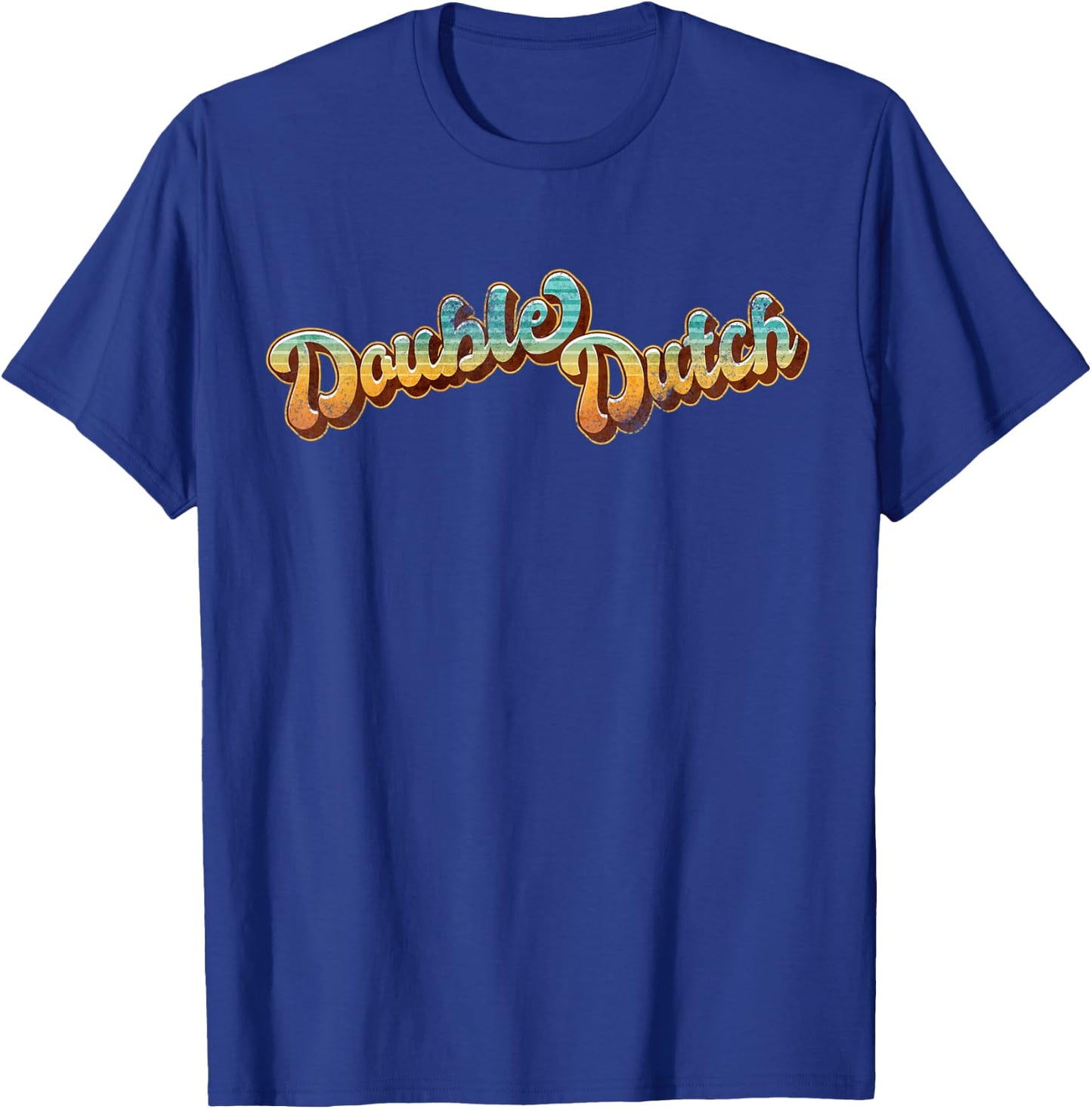 Double Dutch Shirt Childhood Games From the 80s 90s Costume T-Shirt - T-Shirt | Royal