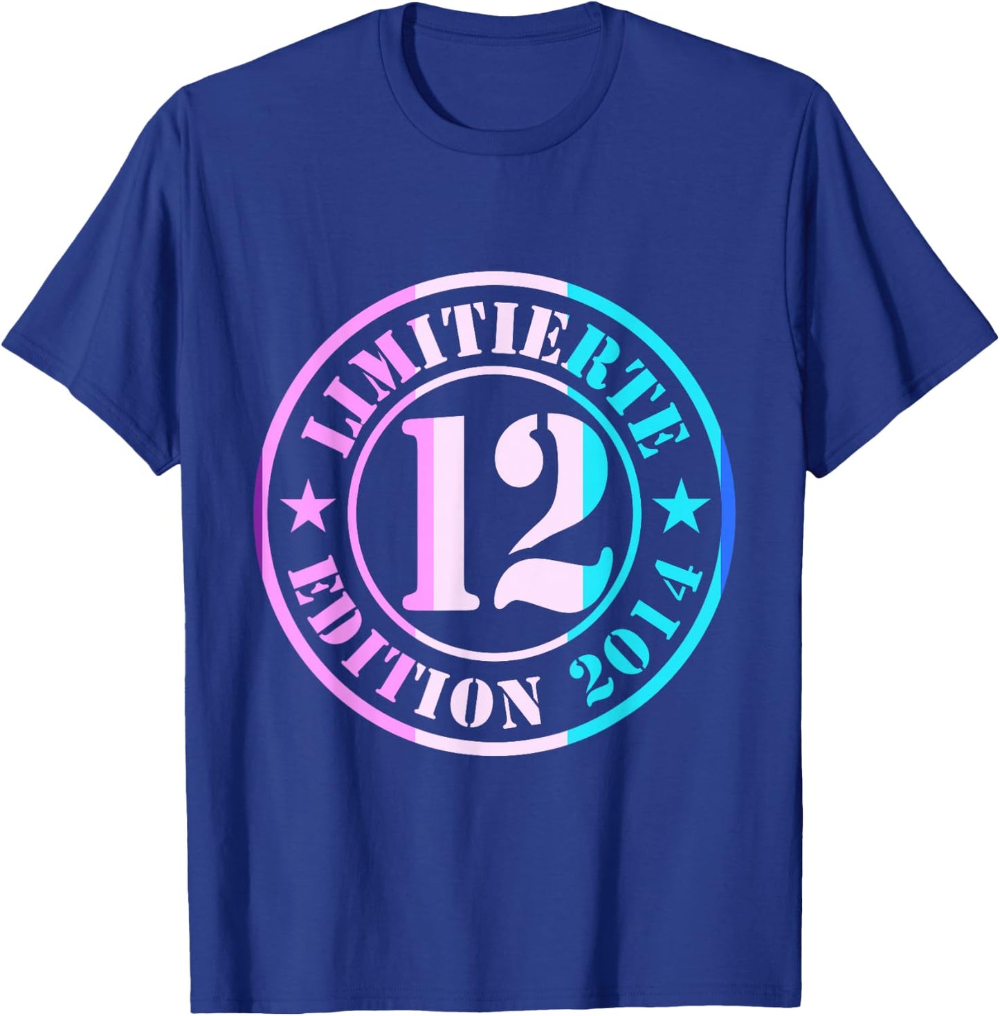 12. Geburtstag Junge Mädchen Limited Edition 2012 Jahre T-Shirt - T-Shirt | Royal
