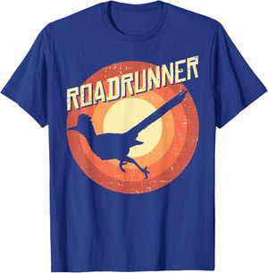Roadrunner Lover Vintage Distressed Retro T-Shirt - T-Shirt | Royal