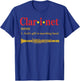 God Marching Band Clarinetist Musician Clarinet T-Shirt - T-Shirt | Royal