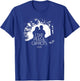 Forrest Gump Like Peas & Carrots Silhouette Small T-Shirt - T-Shirt | Royal