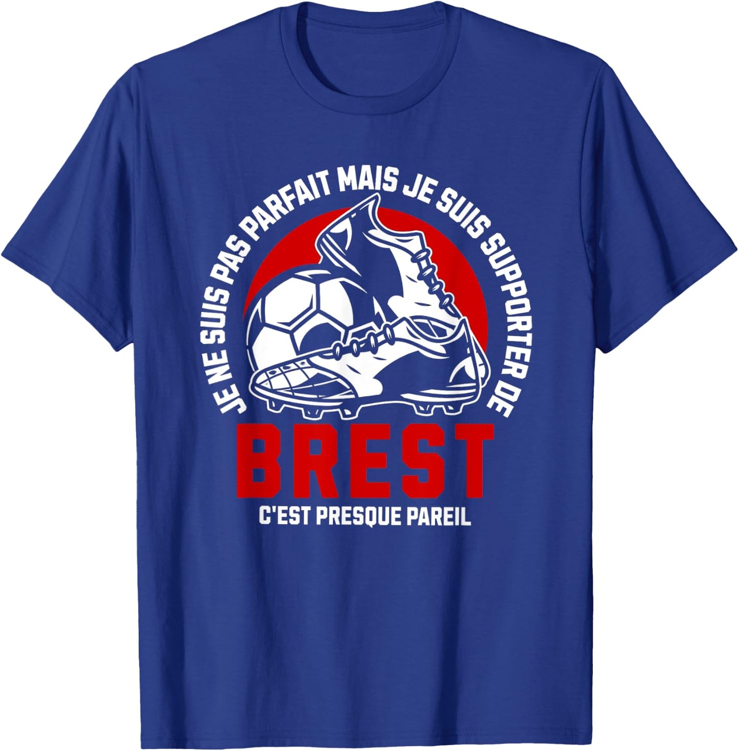 Brest Humour , Black, S T-Shirt - T-Shirt | Royal