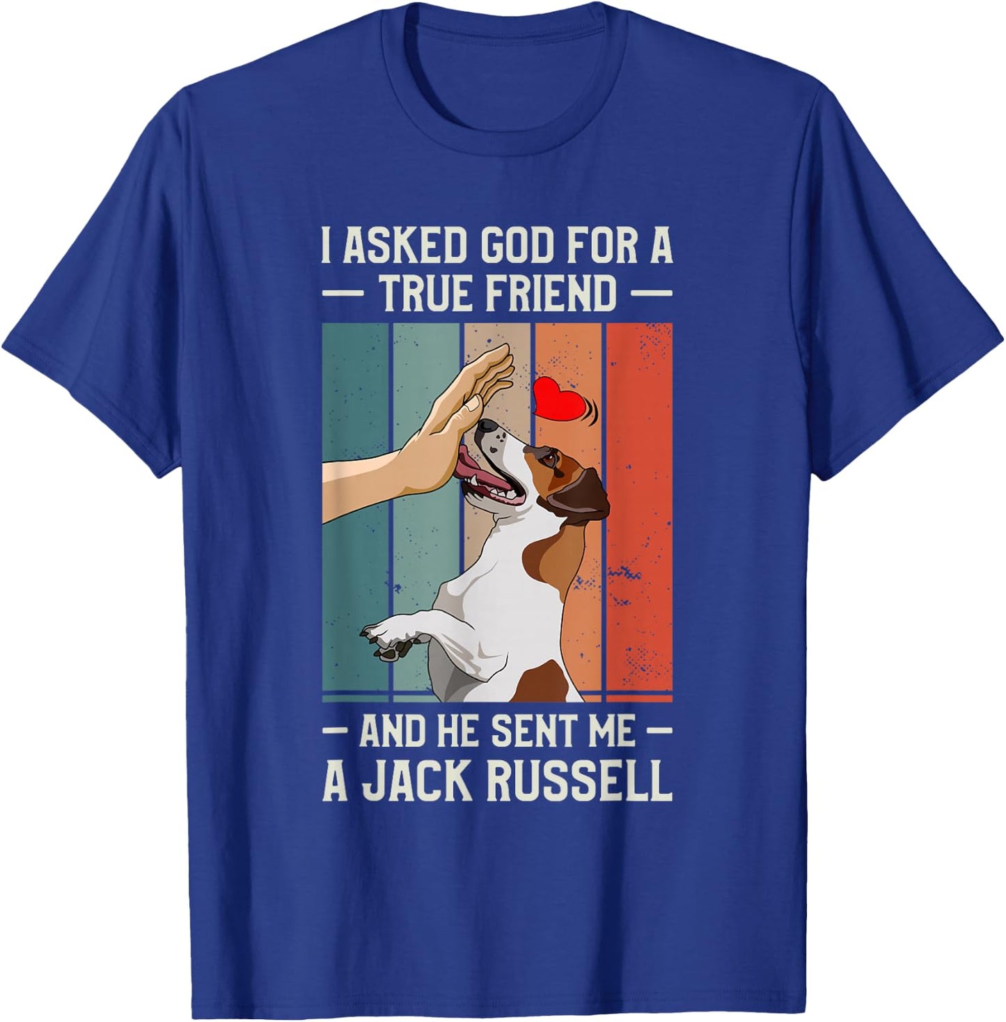 Jack Russell Terrier Jack Russells Dog T-Shirt - T-Shirt | Royal