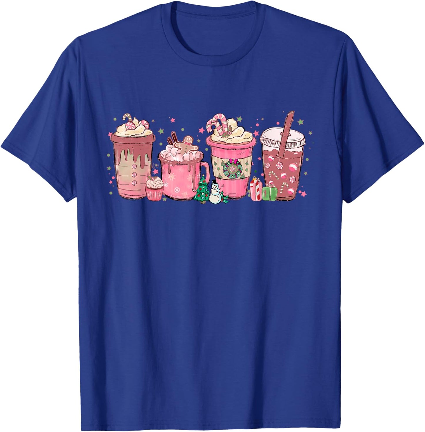 Coffee Lovers Christmas Coffee T-Shirt - T-Shirt | Royal