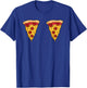 Pepperoni Pizza Slices Boobs T-Shirt - T-Shirt | Royal