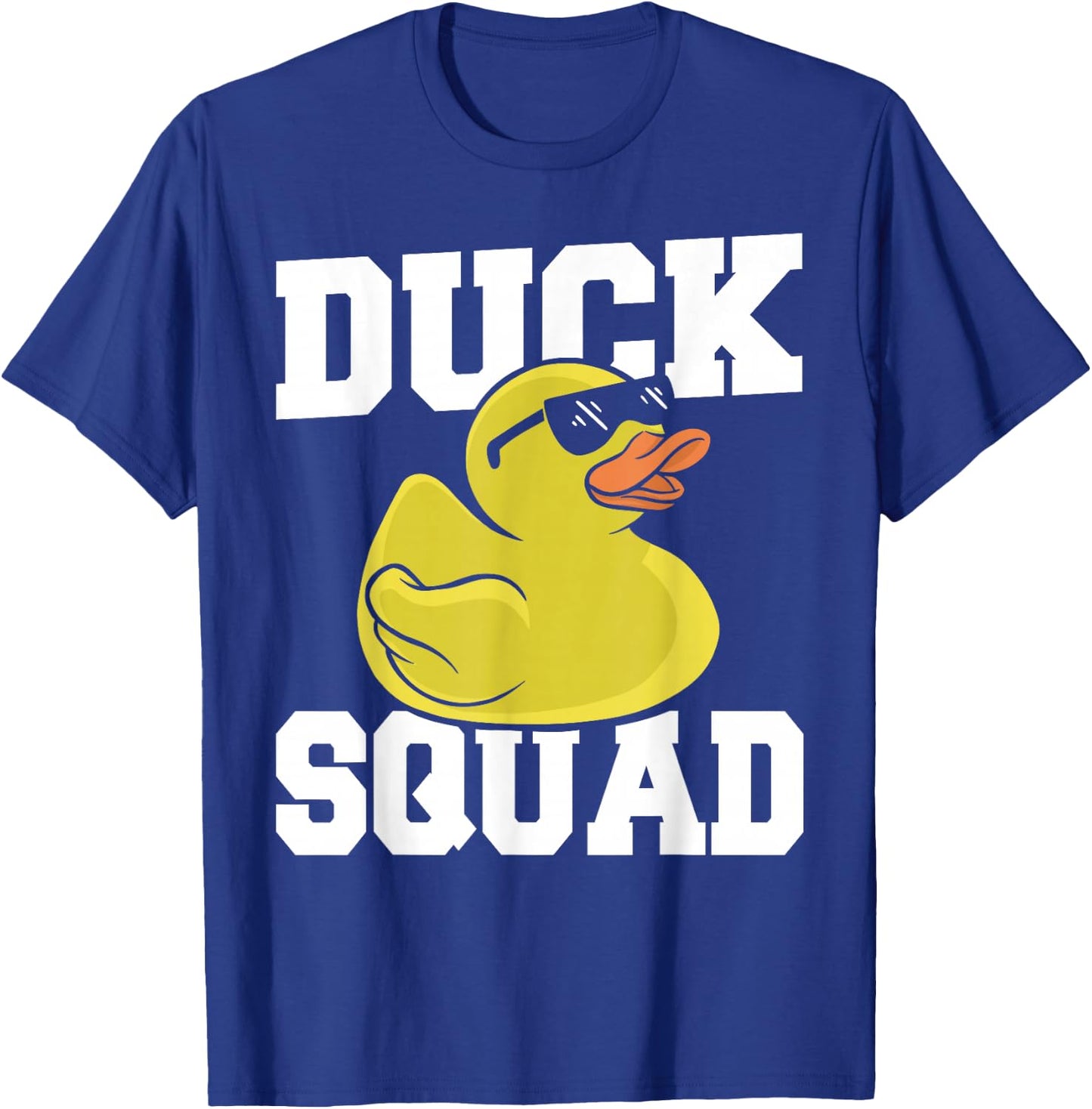 Rubber Ducky Family Rubber Duck Squad T-Shirt - T-Shirt | Royal