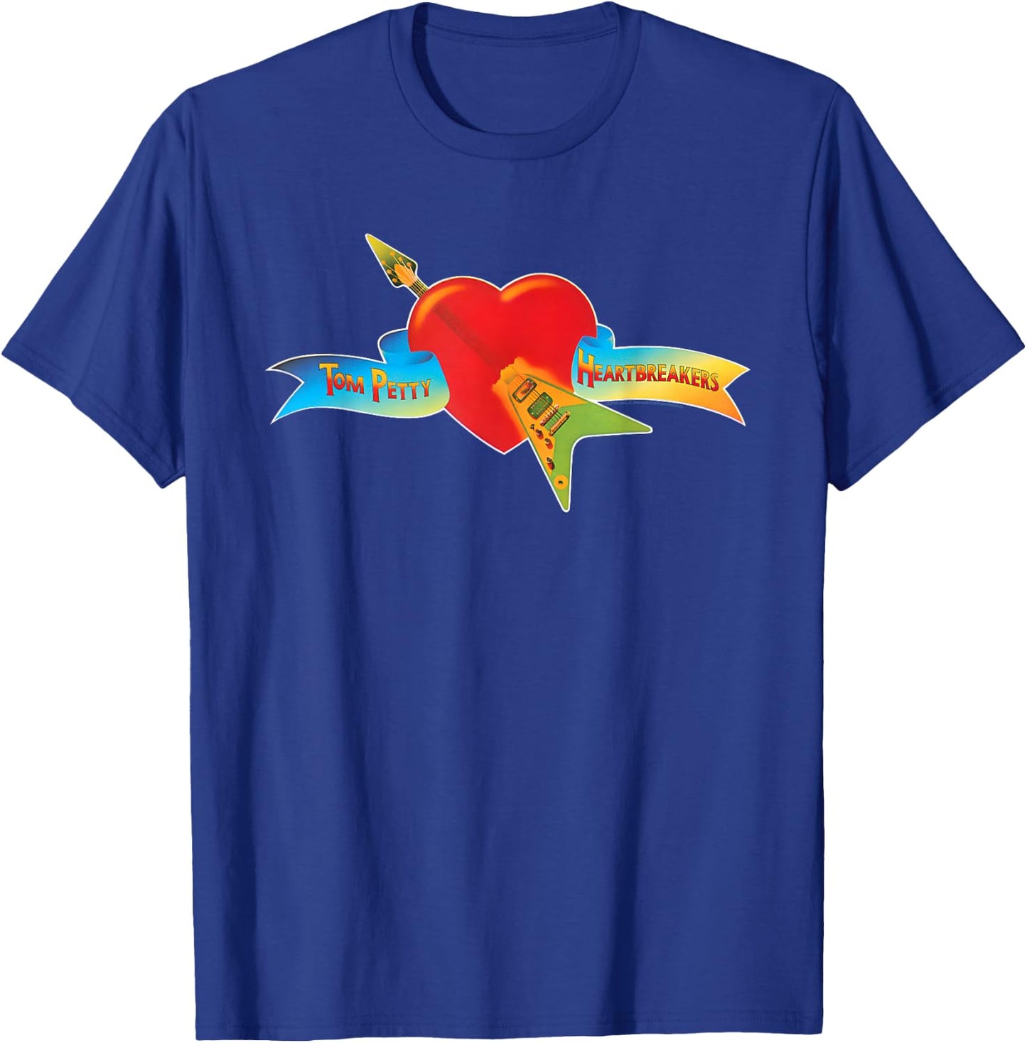 Tom Petty und die Heartbreakers Classic Logo T-Shirt - T-Shirt | Royal