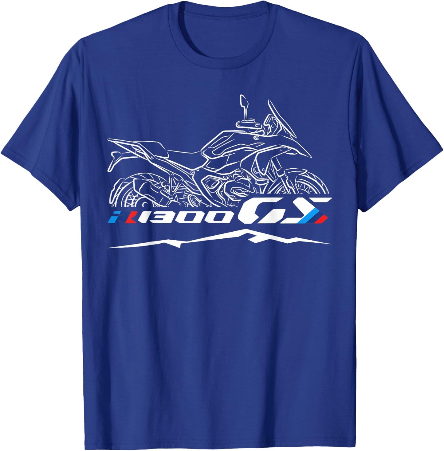 R1300GS for Adventure Riders, Motorcycle T-Shirt - T-Shirt | Royal