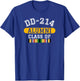 DD-214 Alumni Class of Desert Storm Veteran Pride T-Shirt - T-Shirt | Royal