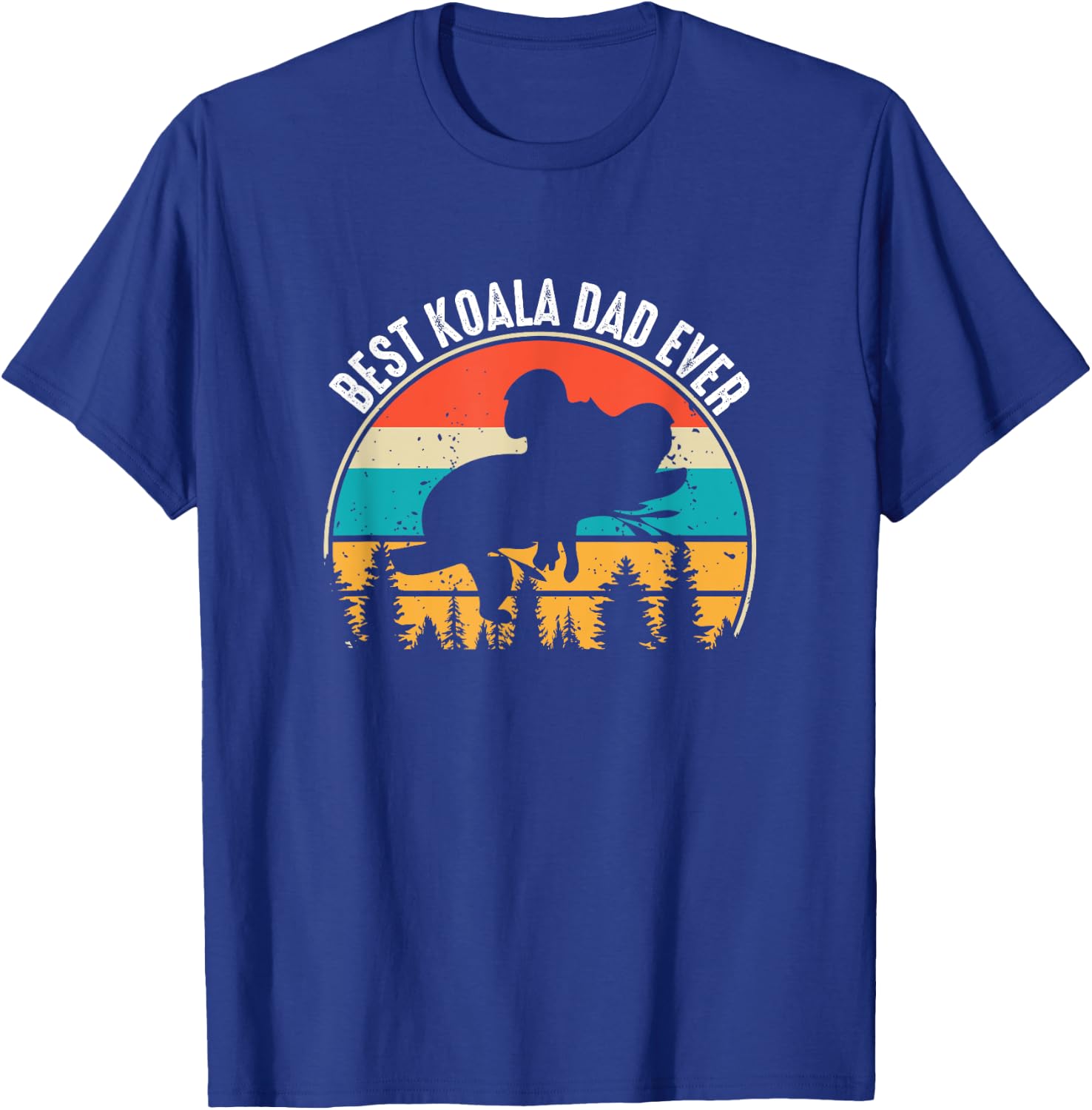 Koala Dad Koalas Funny Men Father Boys Koala Bear Lovers T-Shirt - T-Shirt | Royal