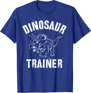 Dinosaur Trainer Funny Dinosaur T-Shirt - T-Shirt | Royal