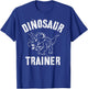 Dinosaur Trainer Funny Dinosaur T-Shirt - T-Shirt | Royal