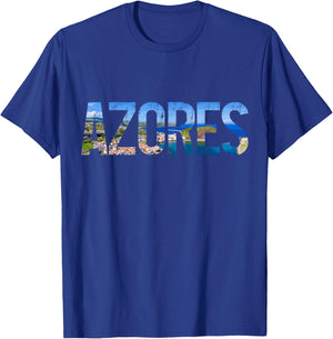Faial Azores Vintage Souvenir T-Shirt - T-Shirt | Royal