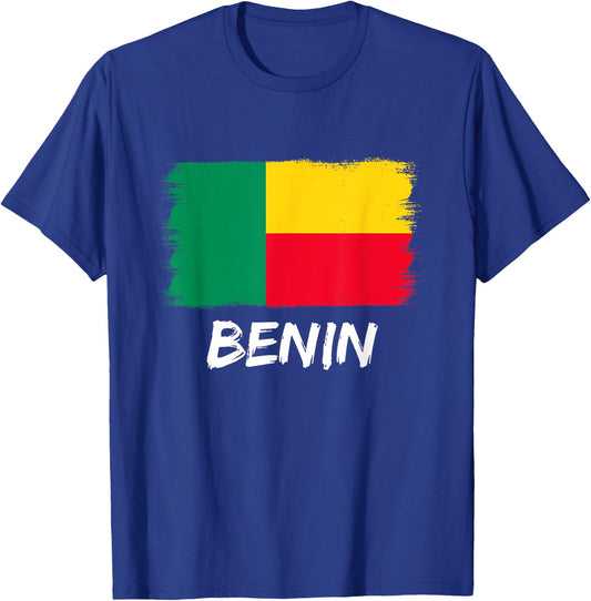 Beninische Flagge Benin T-Shirt - T-Shirt | Royal