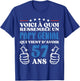 57 Years Gift Humor Birthday Grandpa Awesome , Black, S T-Shirt - T-Shirt | Royal