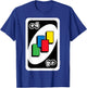 UNO Pull Four Cards , black T-Shirt - T-Shirt | Royal