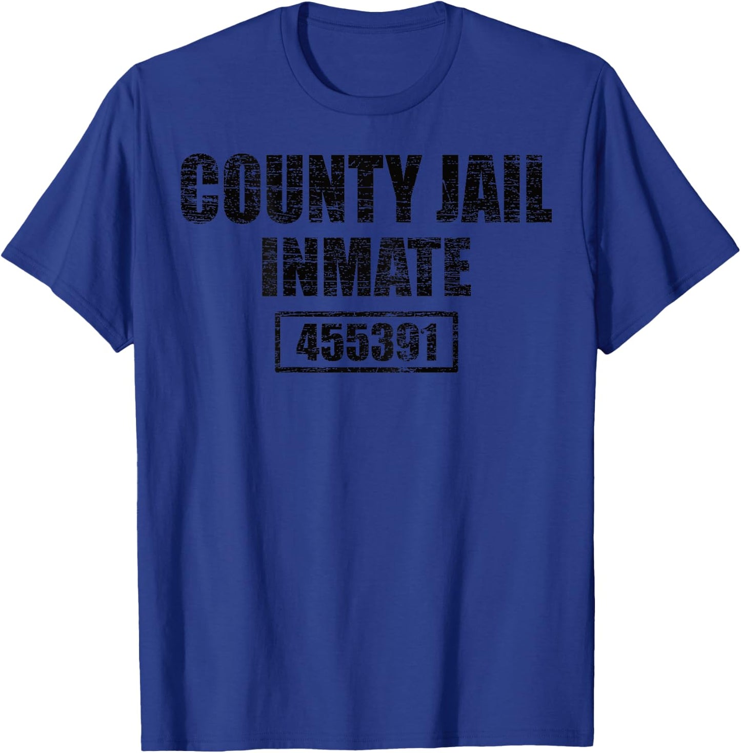 Convict Prisoner Prison Costume Halloween Prison , orange T-Shirt - T-Shirt | Royal