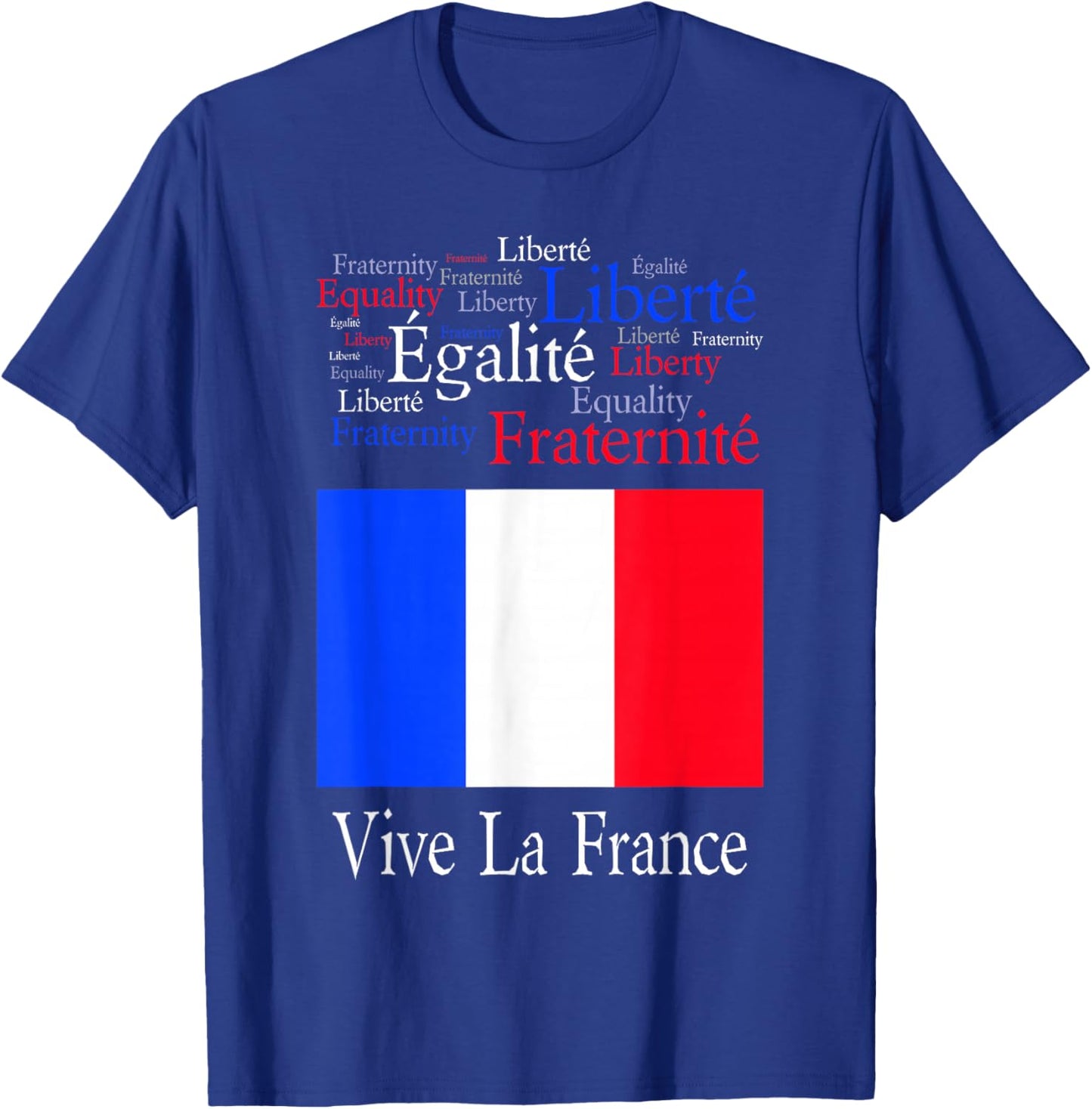Vive La France Bastille Day T-Shirt - T-Shirt | Royal