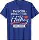 Cooles Eishockey Outfit - Ice Hockey T-Shirt - T-Shirt | Royal