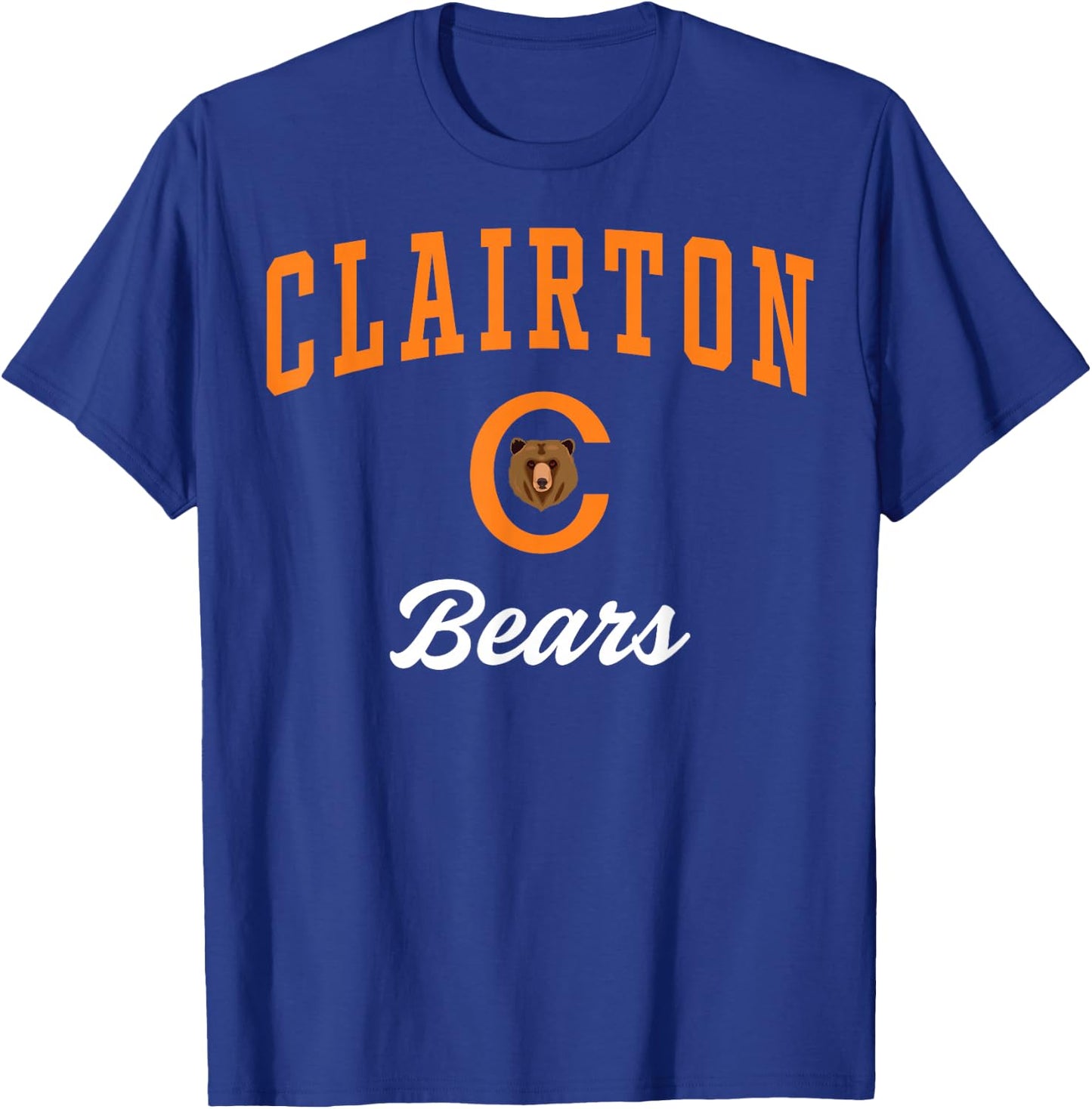 Clairton High School Bears T-Shirt - T-Shirt | Royal