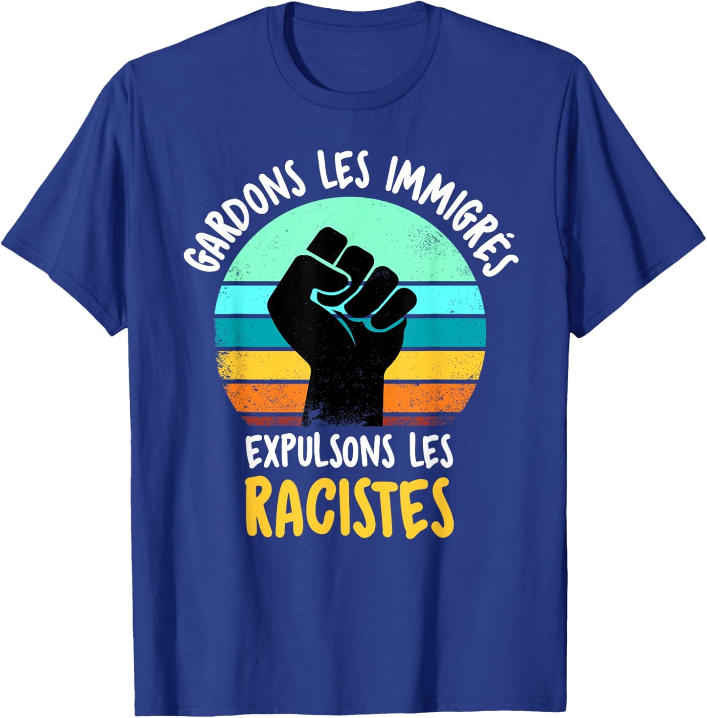 Activist Discrimination Human Rights Anti-Racism , Black, S T-Shirt - T-Shirt | Royal