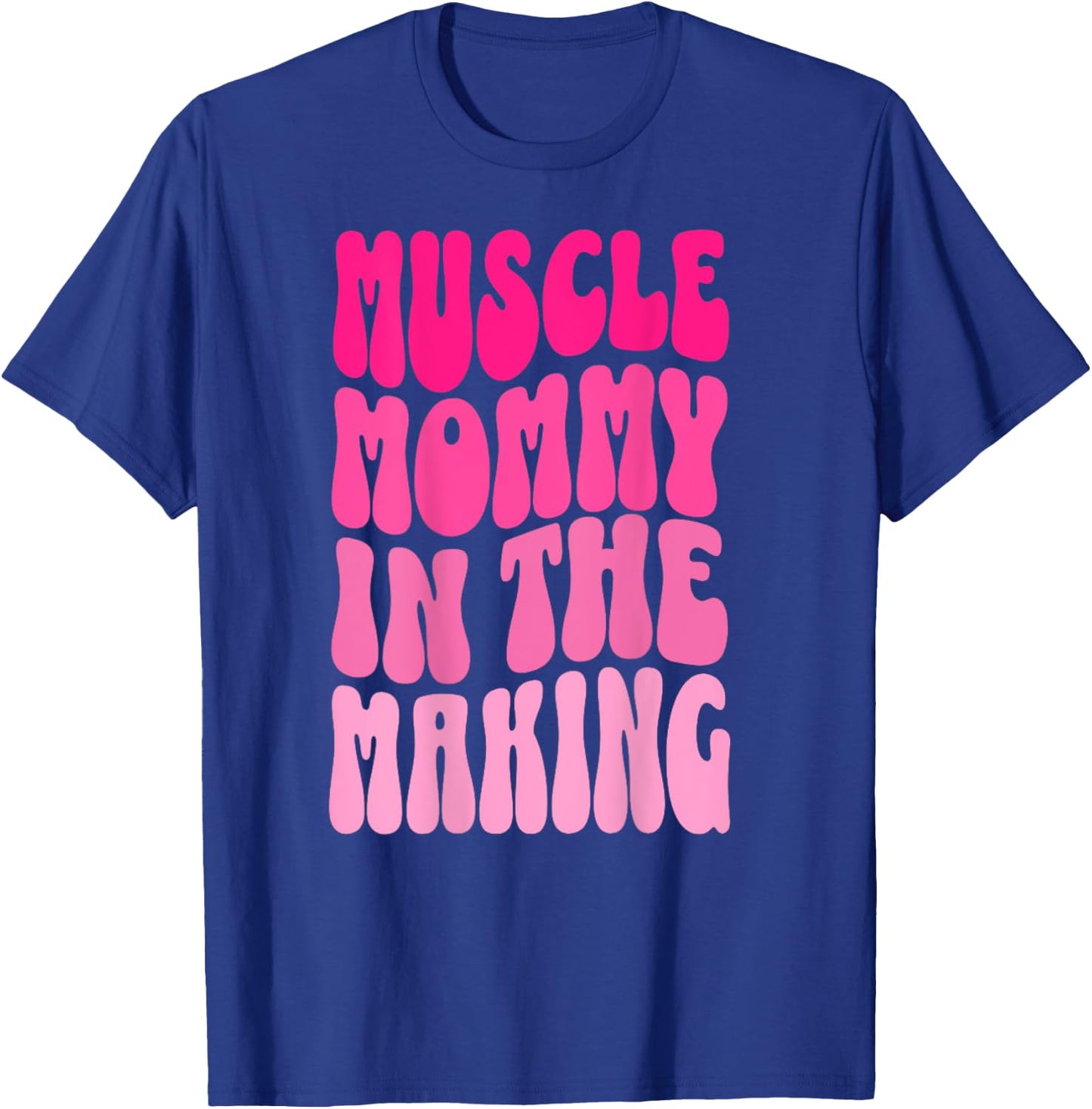 Funny Fitness Gym Pump Muscle Mama In der Herstellung Humour , black T-Shirt - T-Shirt | Royal