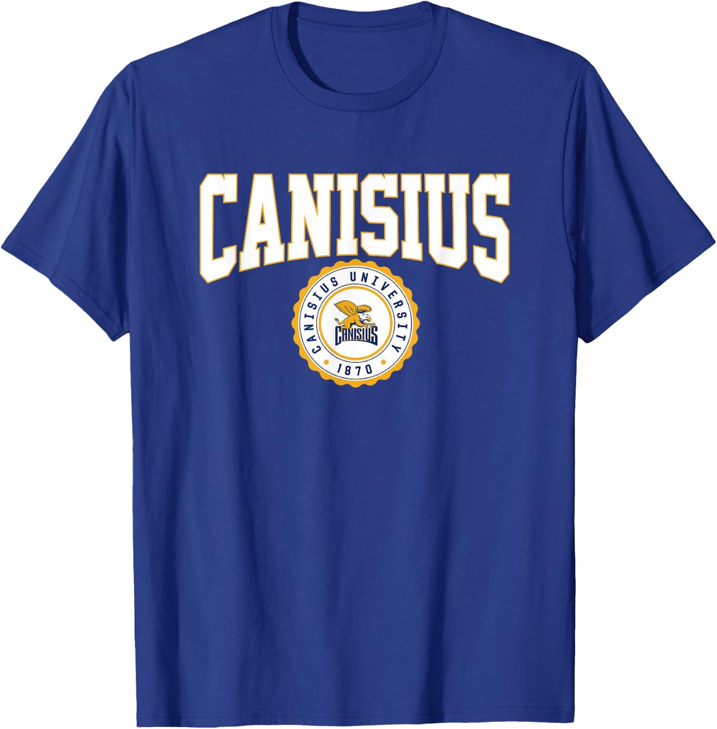 Canisius College Golden Griffins Collegiate Seal T-Shirt - T-Shirt | Royal