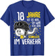 Men's "Vor 18 Jahren der Fastest in Traffic" 18th Birthday Man , black T-Shirt - T-Shirt | Royal