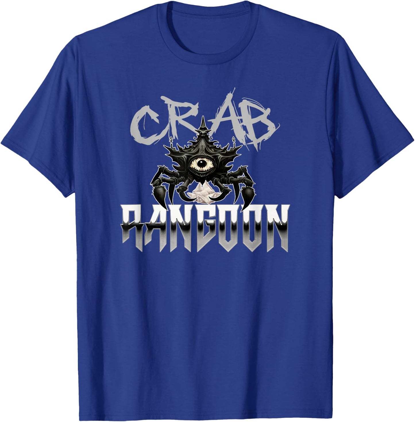 CRAB RANGOON Funny Chinese Food Heavy Metal Band Metalhead T-Shirt - T-Shirt | Royal