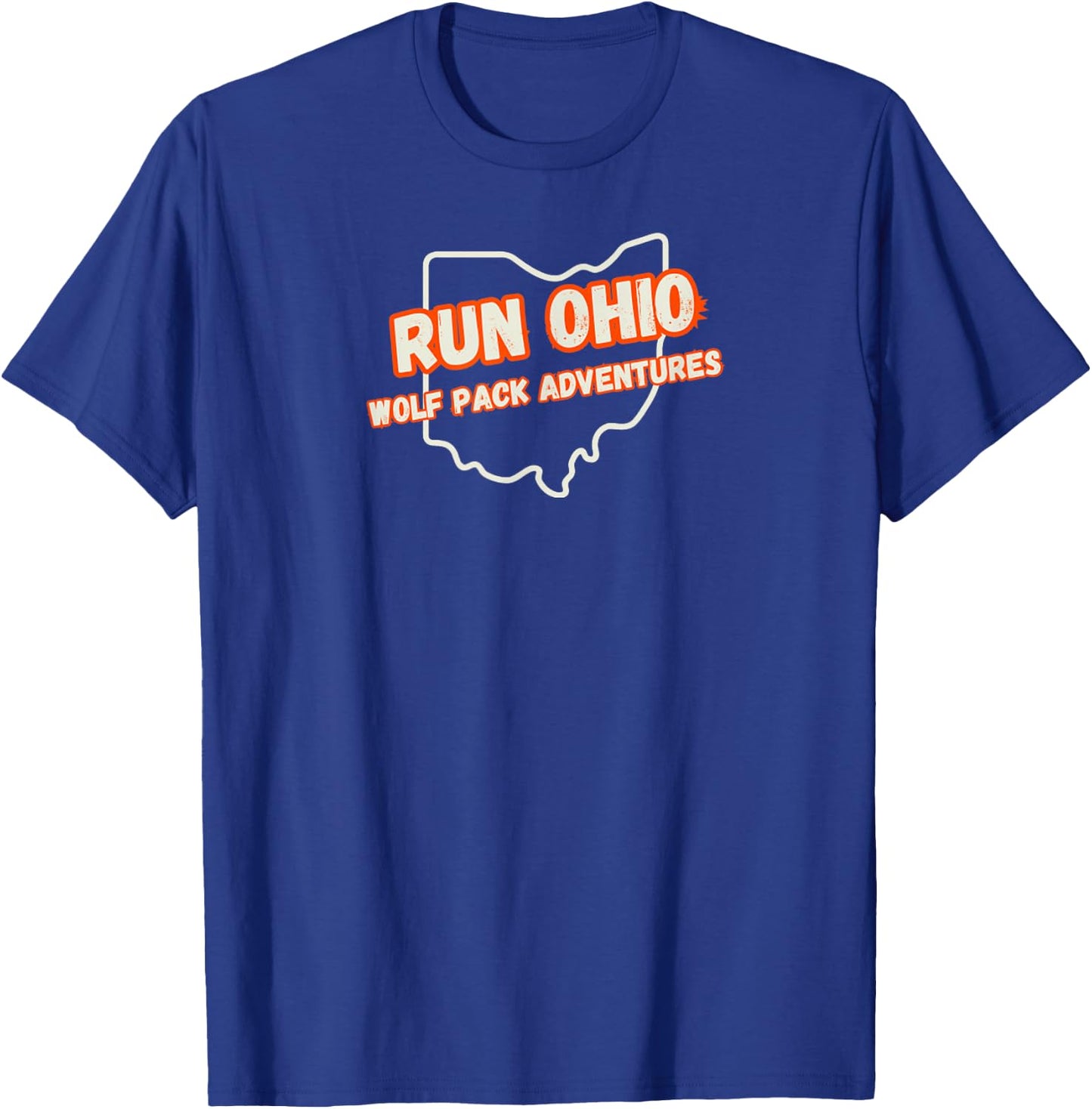 Run Ohio T-Shirt - T-Shirt | Royal