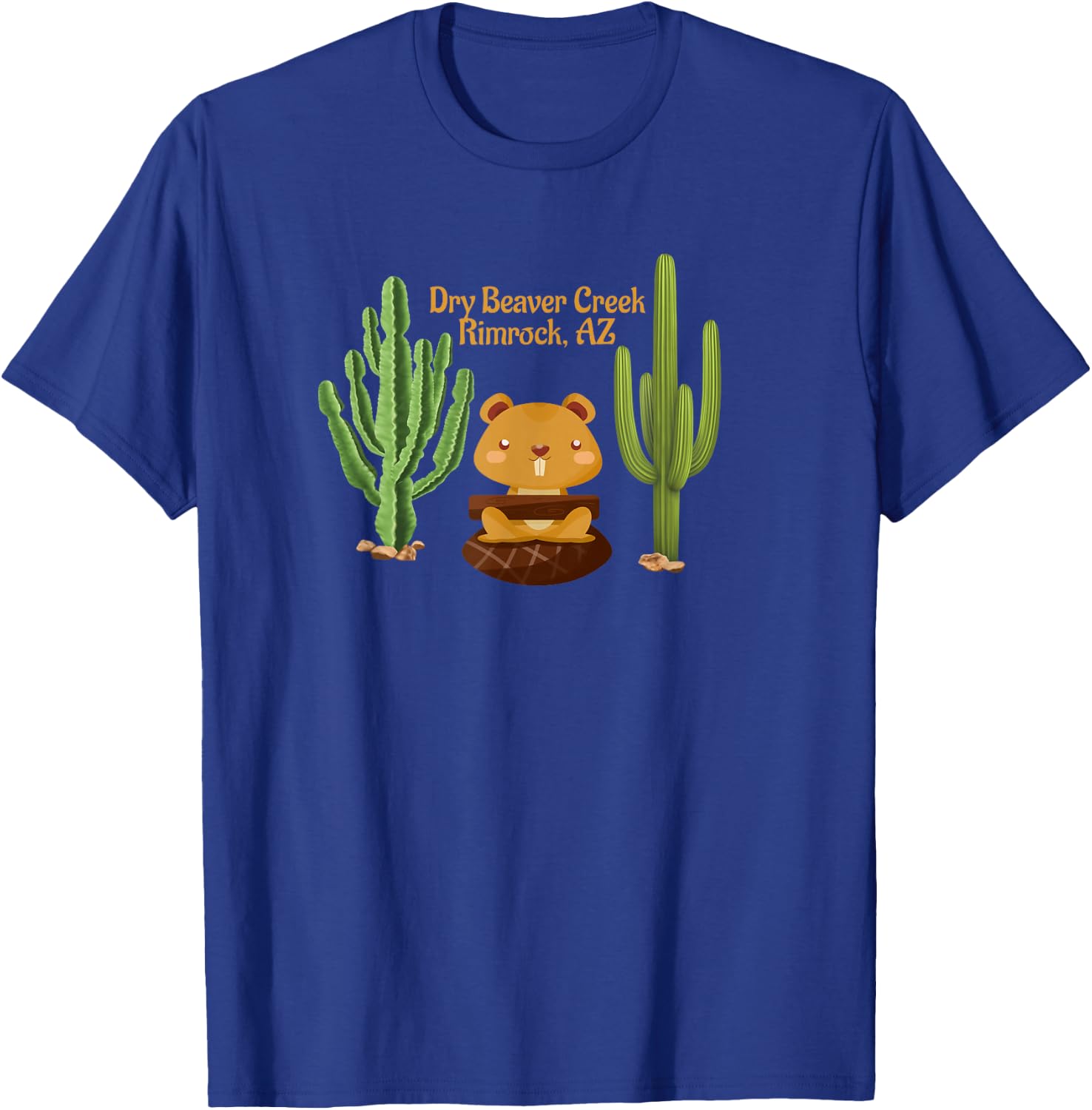 Dry Beaver Creek Rimrock Arizona Souvenir T-Shirt - T-Shirt | Royal