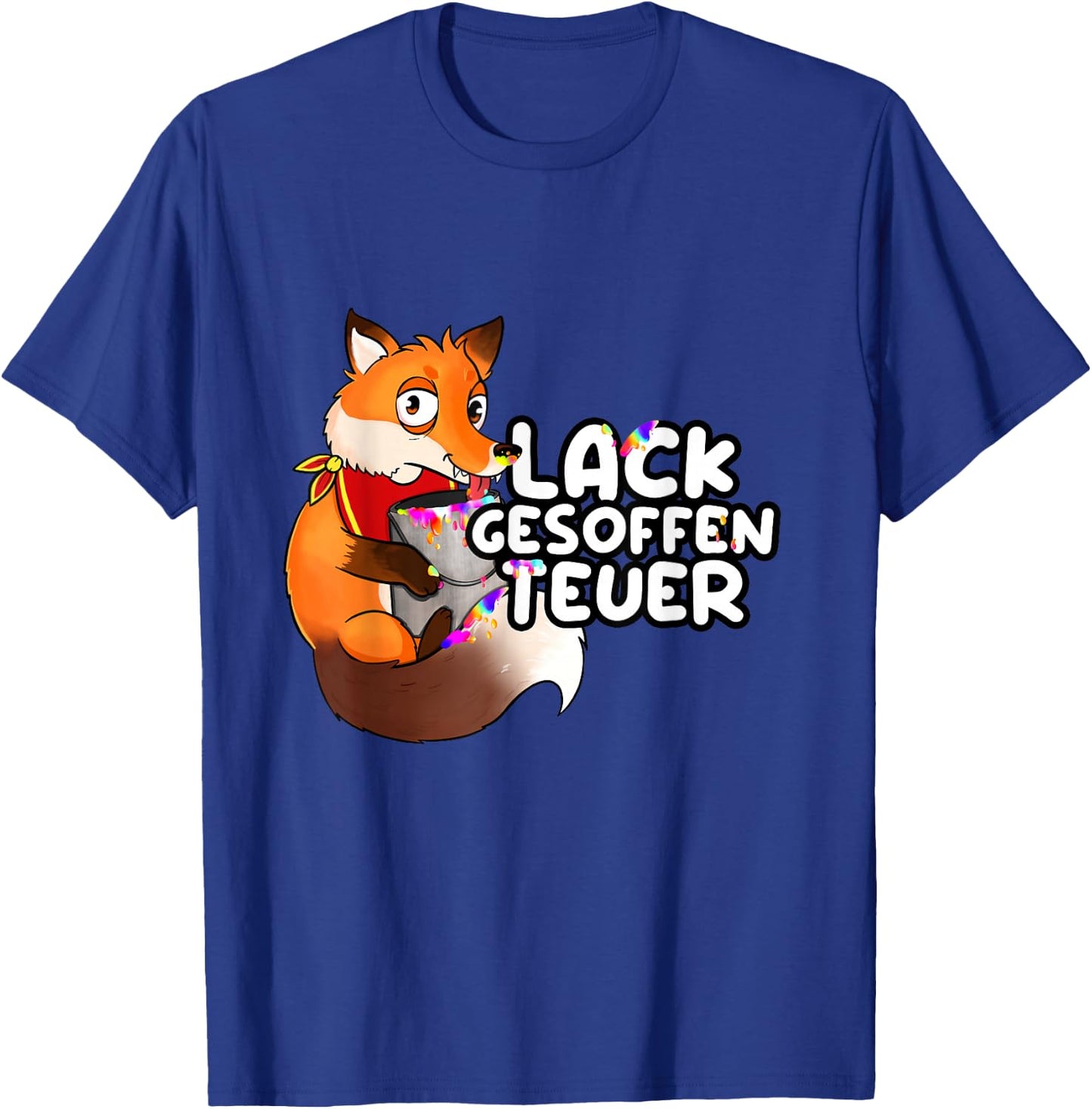 Held der Steine Lackgesoffen Teuer , black T-Shirt - T-Shirt | Royal