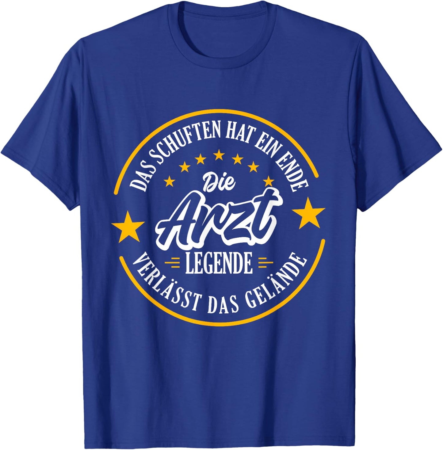 ARZT Rente 2024 eine echte Legende verlässt das Gelände T-Shirt - T-Shirt | Royal