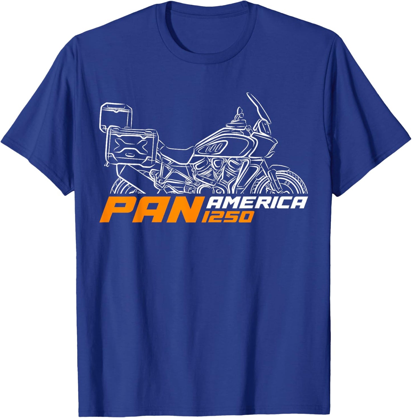 HD Pan America CVO for ADV Motorcycle Riders T-Shirt - T-Shirt | Royal
