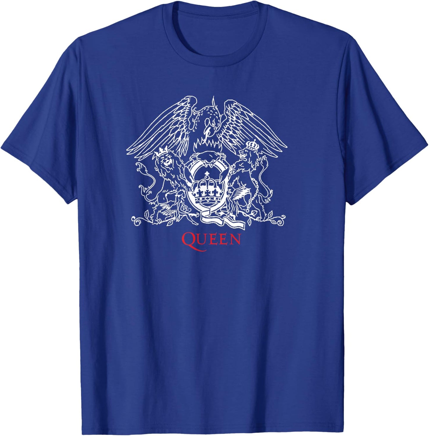 Official Queen Crest , blue T-Shirt - T-Shirt | Royal