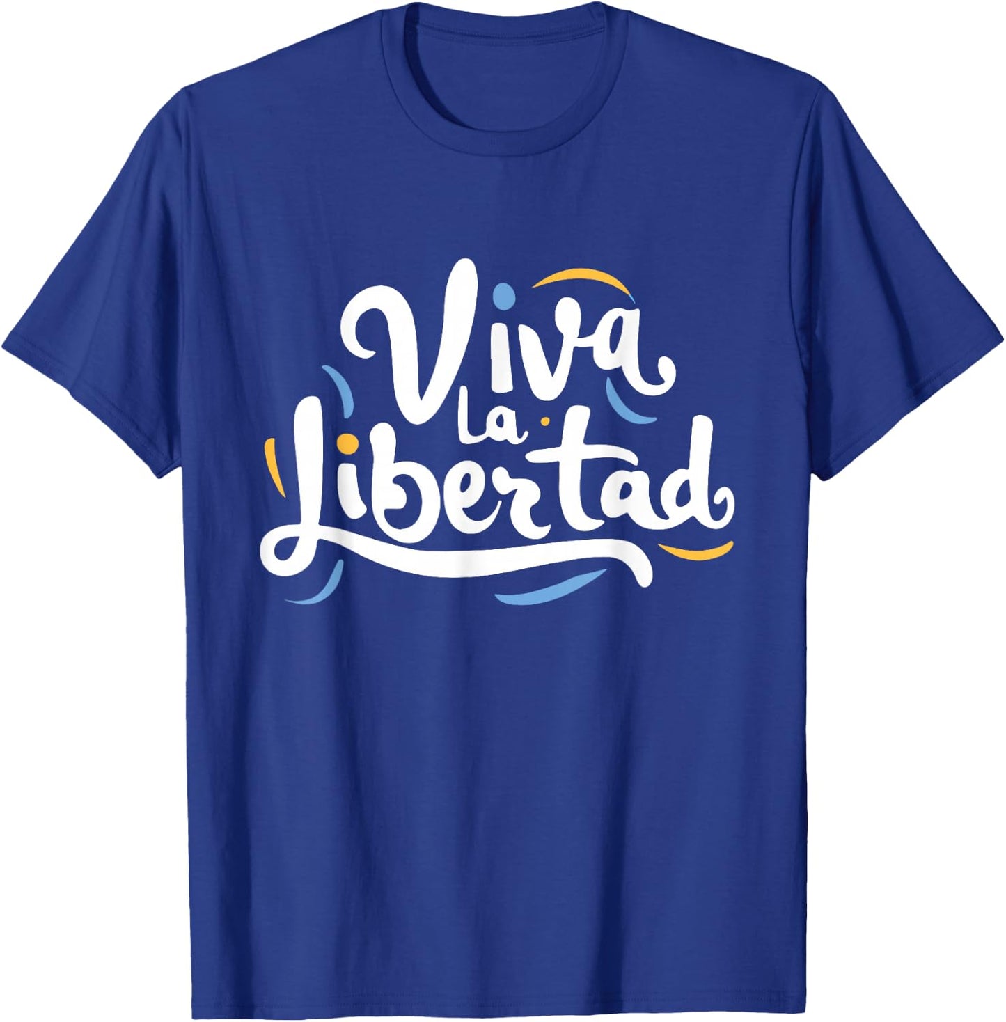 Politicz Es lebe La Libertad Javier Milei , Adult, Black, S T-Shirt - T-Shirt | Royal