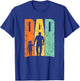 Vintage-Papa-Vater-Tochter-Silhouette T-Shirt - T-Shirt | Royal