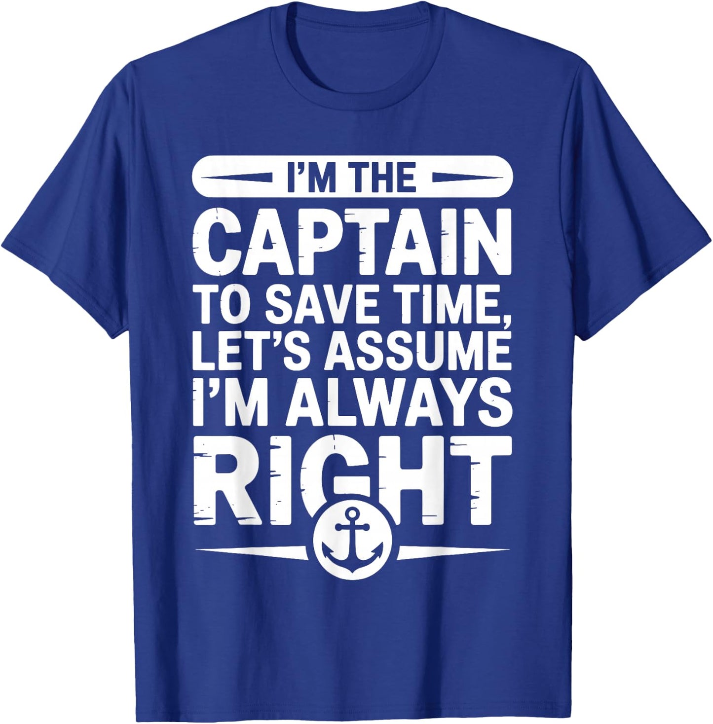 Cute Boating Apparel Women Kids Nautical Boat Boater T-Shirt - T-Shirt | Royal