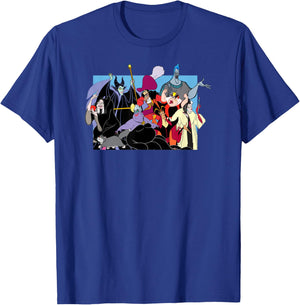 Disney Villains - Character Group T-Shirt - T-Shirt | Royal