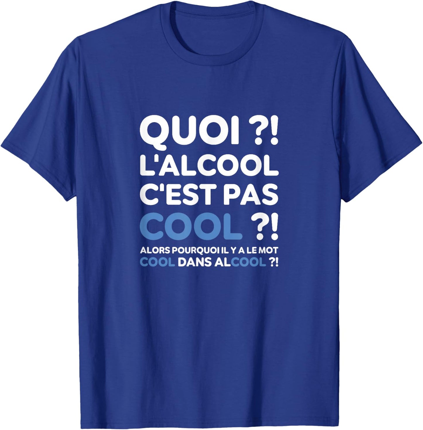 What? Alcohol Is Not Cool? Cult Replica The Torch T-Shirt - T-Shirt | Royal