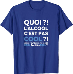 What? Alcohol Is Not Cool? Cult Replica The Torch T-Shirt - T-Shirt | Royal