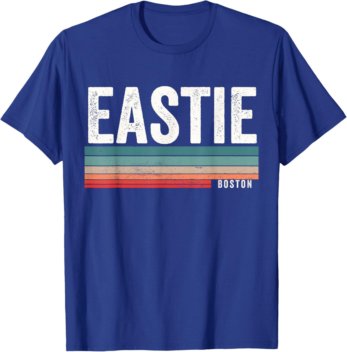 Eastie Boston Massachusetts, East Boston Eastie T-Shirt - T-Shirt | Royal