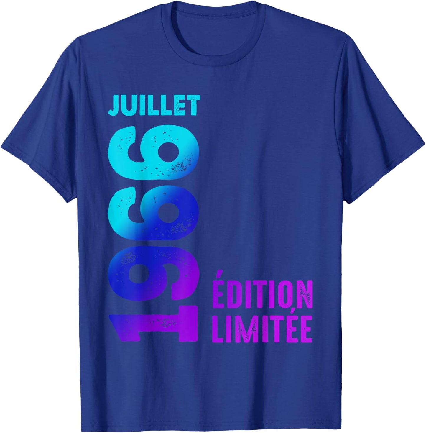 Édition limitée 1966 juillet 1966 rétro année 1966 T-Shirt - T-Shirt | Royal