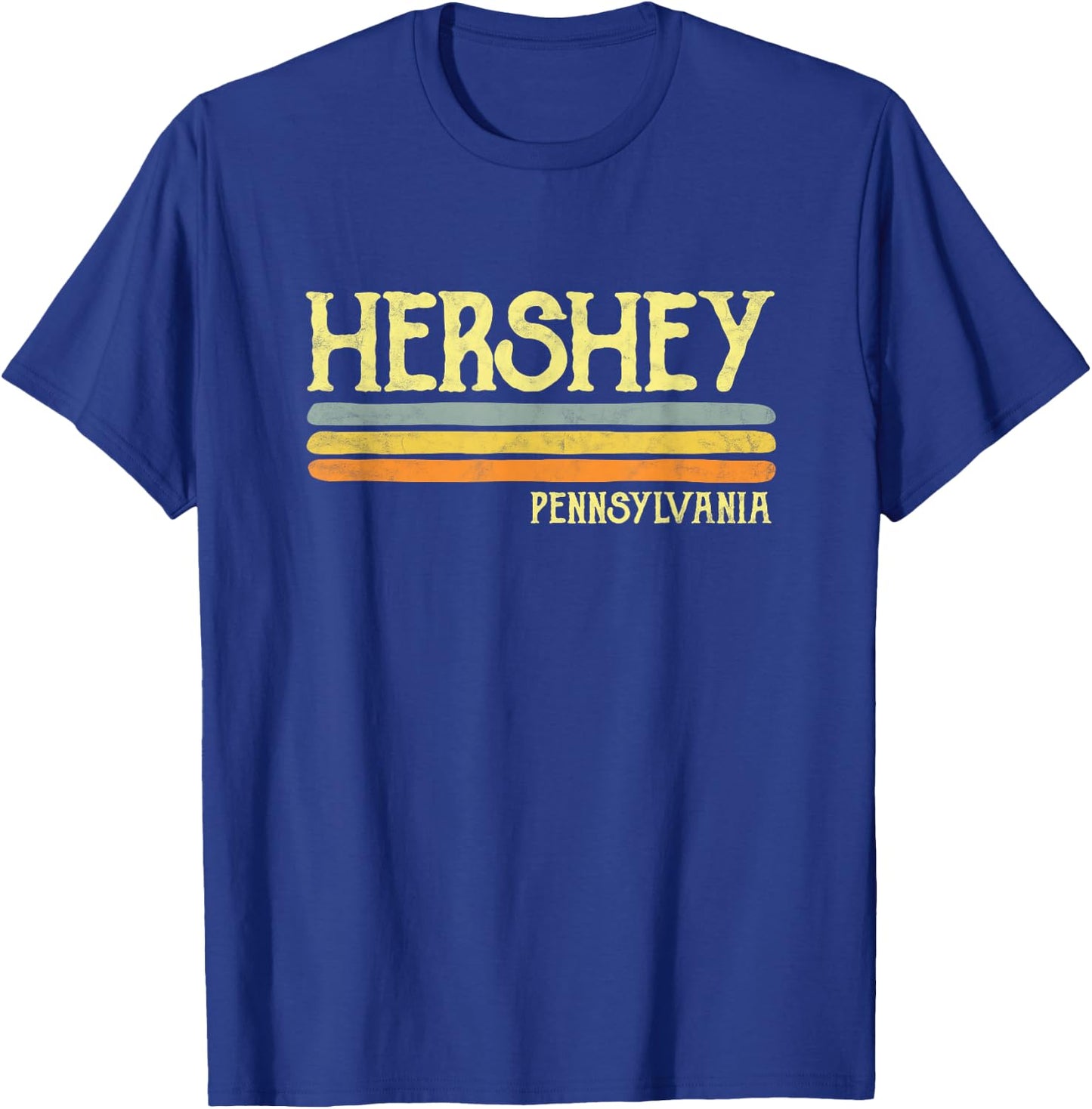 Vintage Hershey Pennsylvania PA Souvenir Gift T-Shirt - T-Shirt | Royal