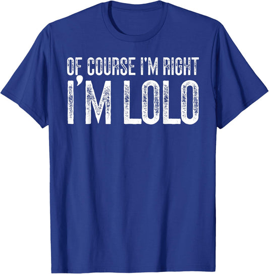 I'm Lolo Filipino Grandpa Lolo Grandfather T-Shirt - T-Shirt | Royal