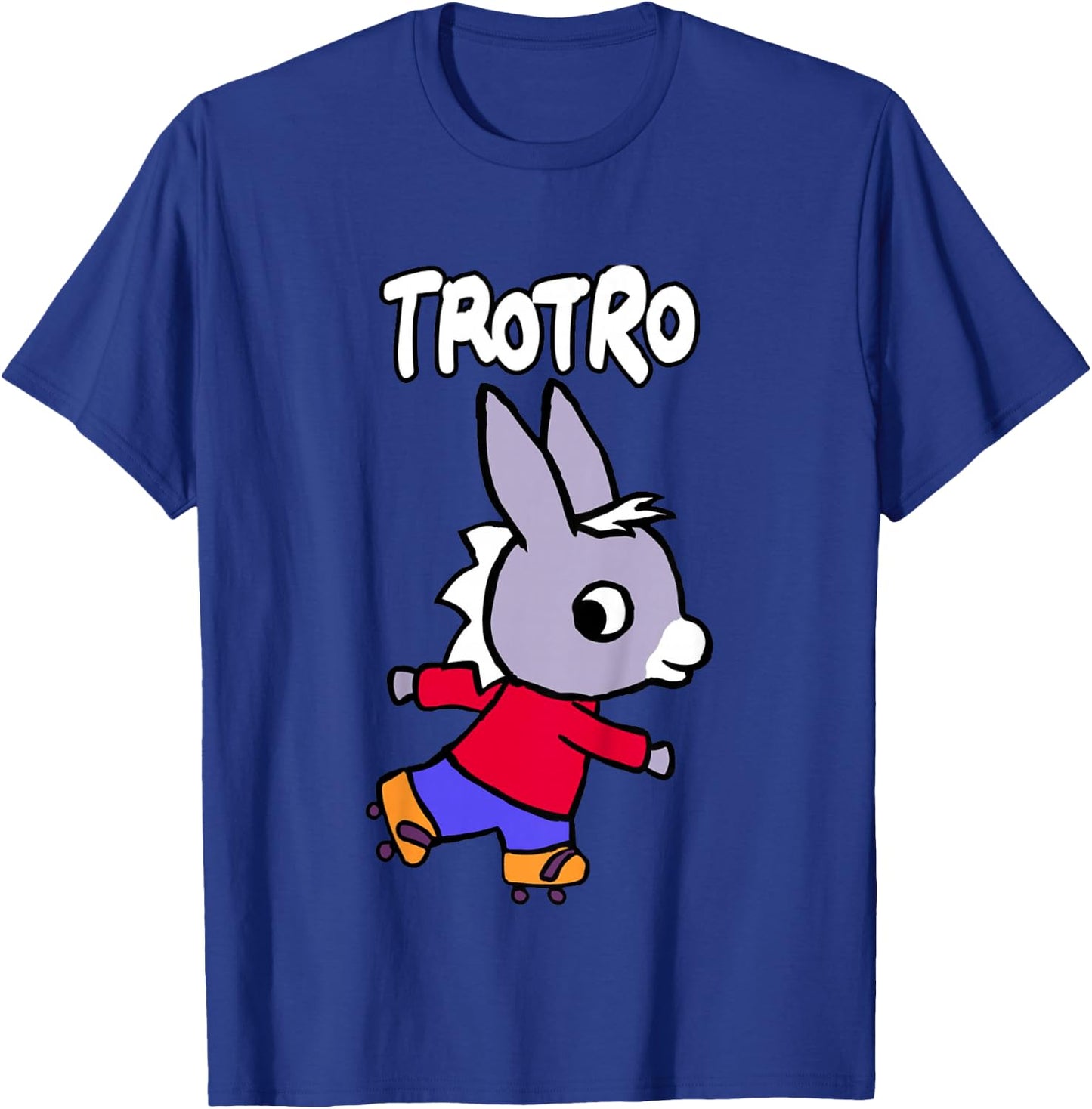 Trotro: Cute Little Donkey Learning Adventure T-Shirt - T-Shirt | Royal