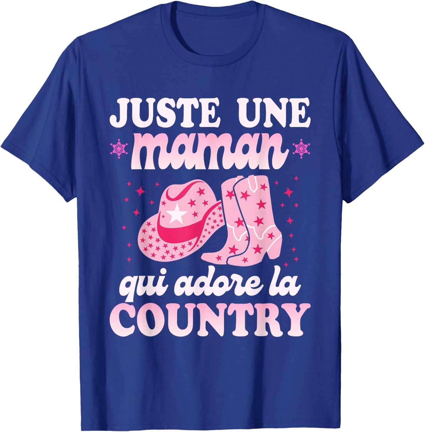 Western Woman Mom Dance Country , Black, S T-Shirt - T-Shirt | Royal